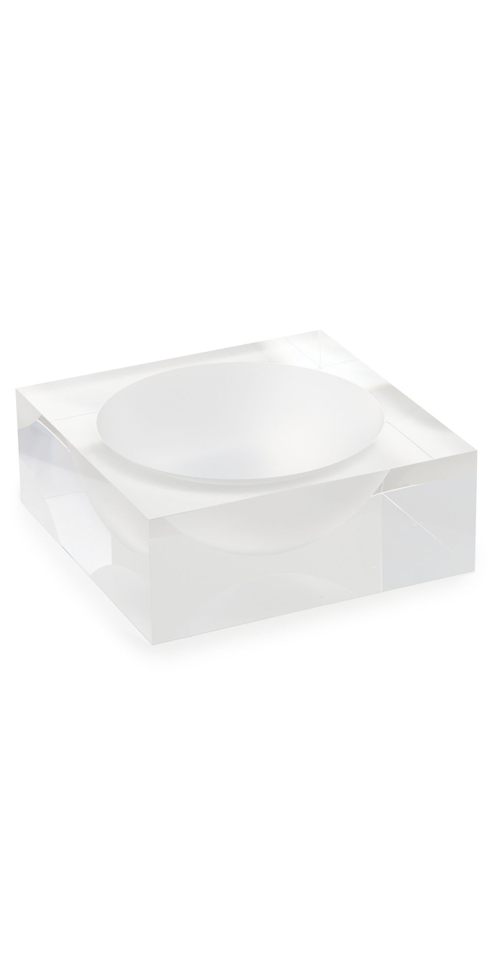 Tizo Design Lucite Bowl Frost One Size