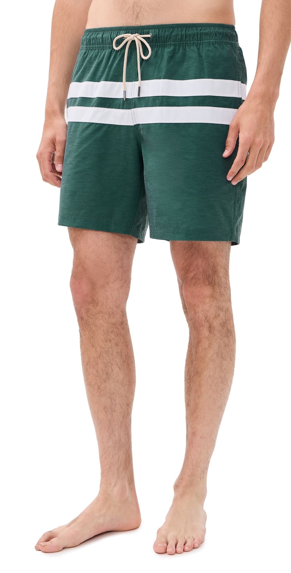 Fair Harbor Fair Harbor x Foot Joy Bayberry Swim Trunks 7 Fairway Green XXL