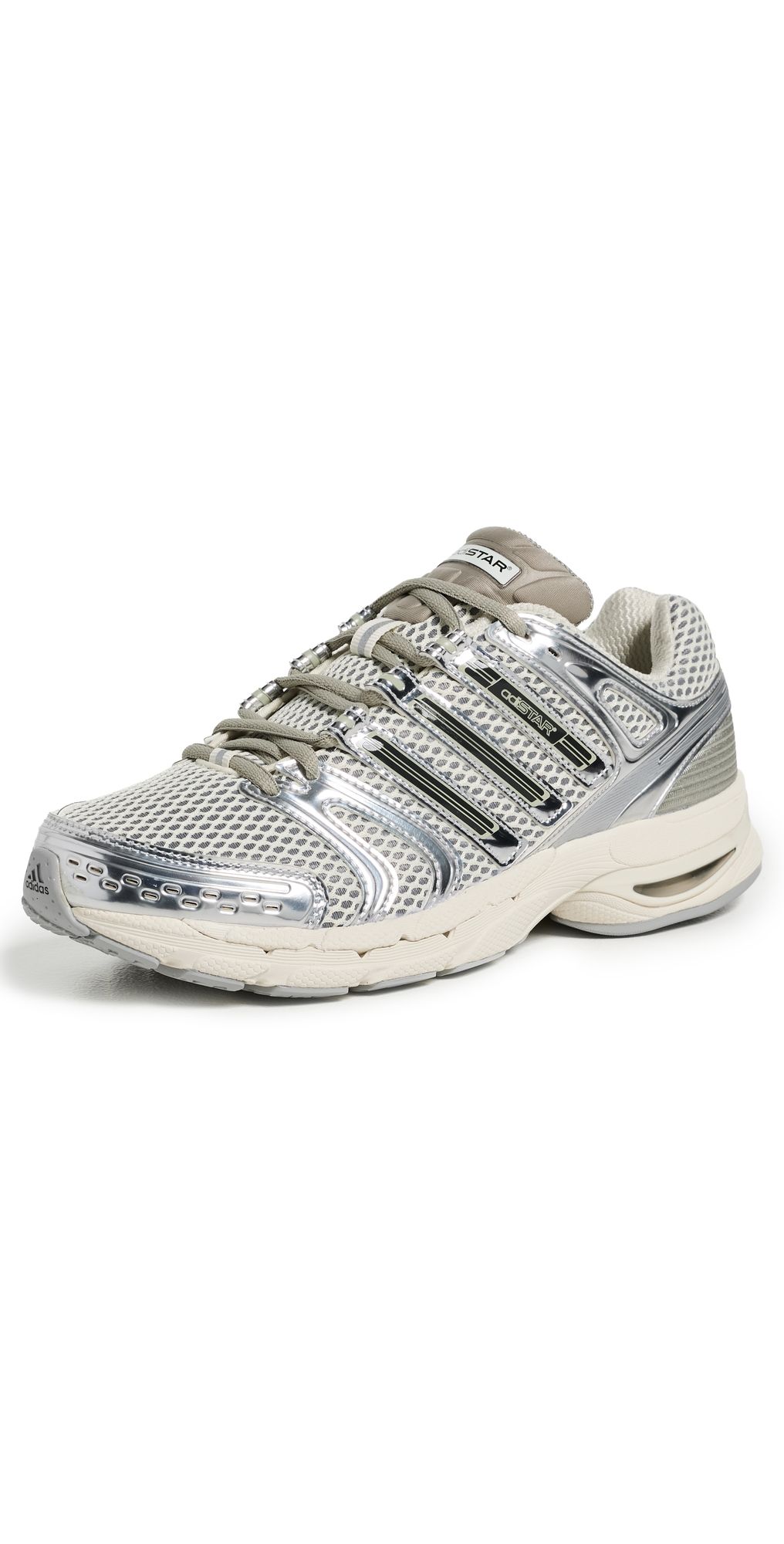 adidas Adistar Control 5 Sneakers Off White/Silver Met/Sesame 5.5