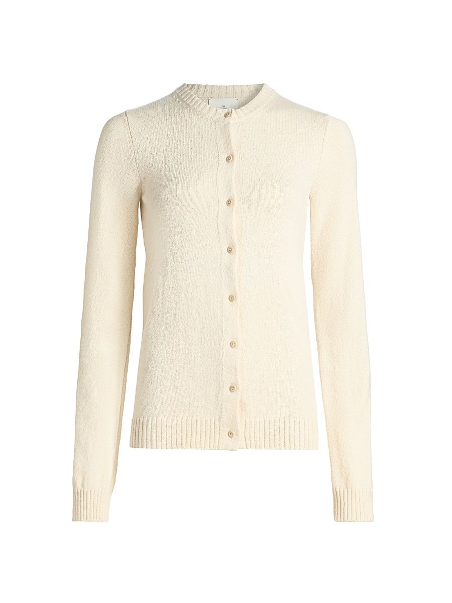Women's Nora Lite Ruth Cotton Cardigan - Natural - Size Large