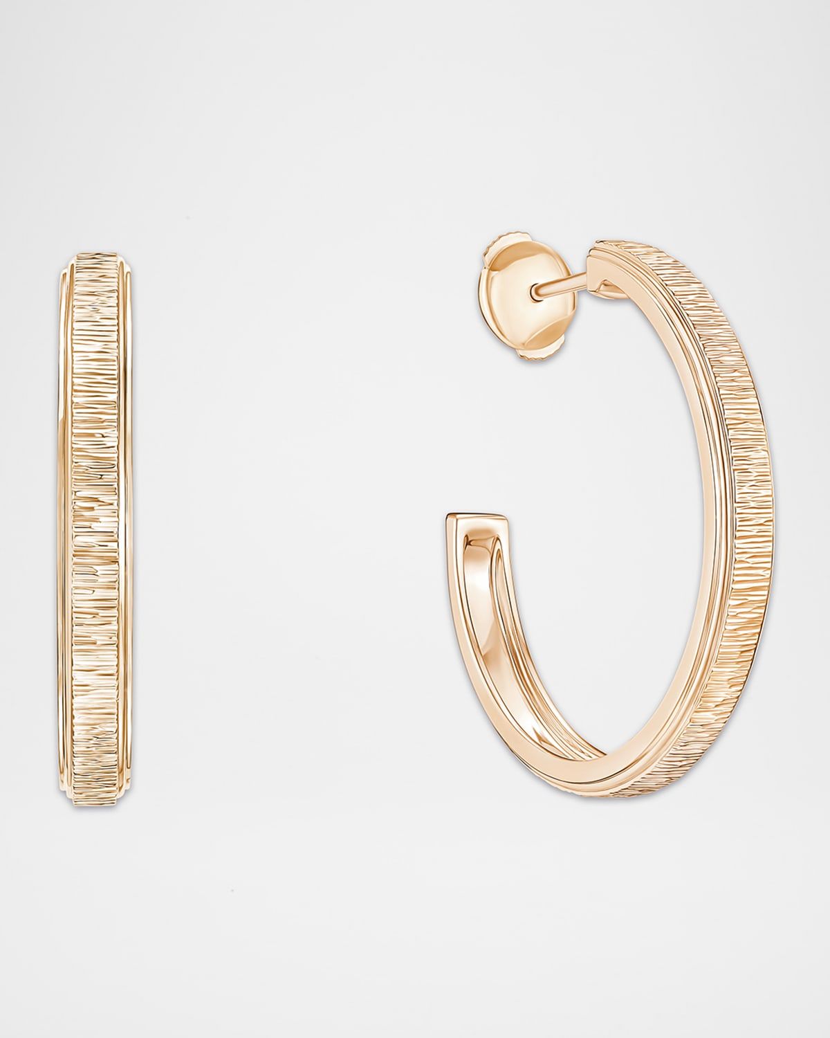 Possession 18K Rose Gold Hoop Earrings