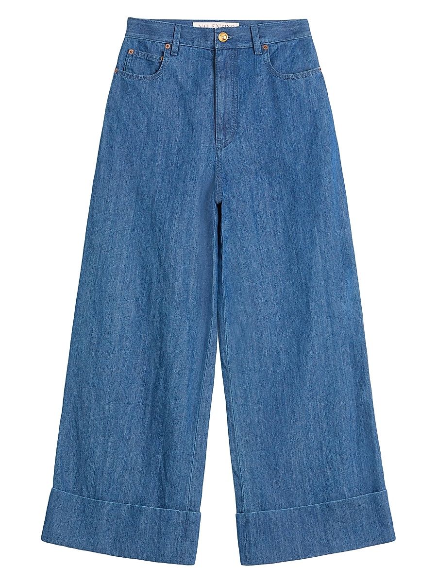 Women's Lightweight Denim Pants - Denim - Size 24