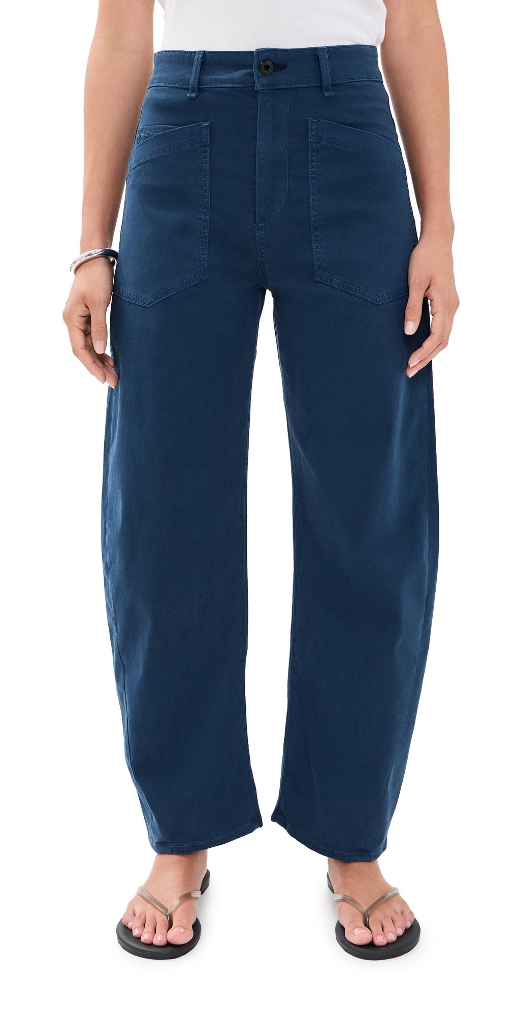 ASKK NY Twisted Barrel Pants Navy 30