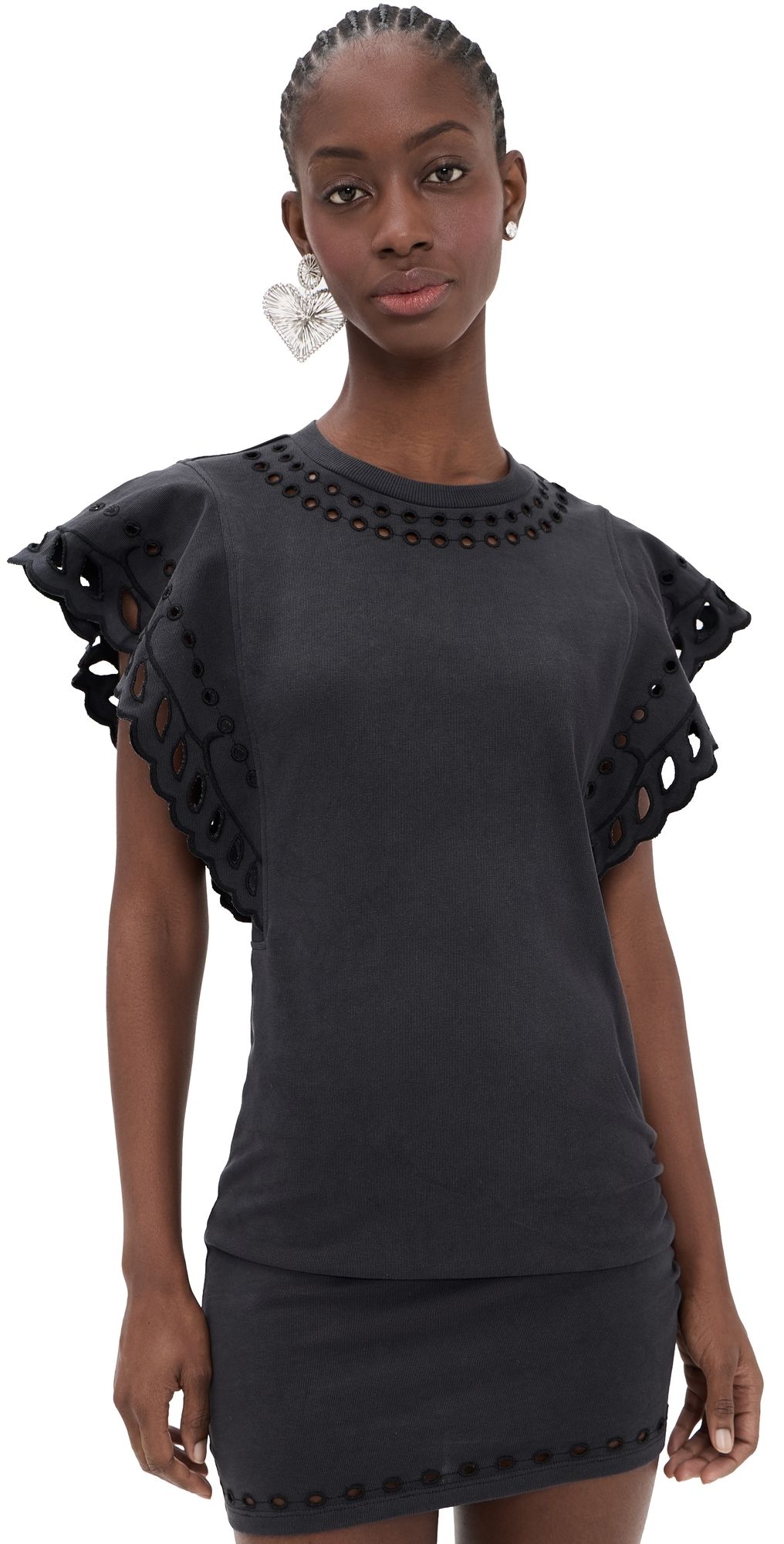 Isabel Marant Étoile Orlane Dress Faded Black XL