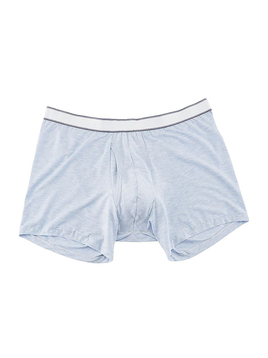 Men's Ethan Stretch Jersey Boxer Briefs - Blue - Size XXL