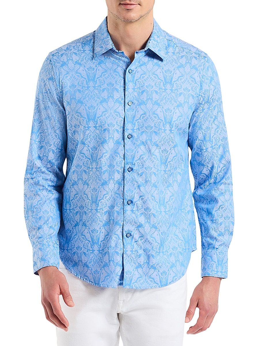 Men's Highland Woven Shirt - Navy - Size XXXL