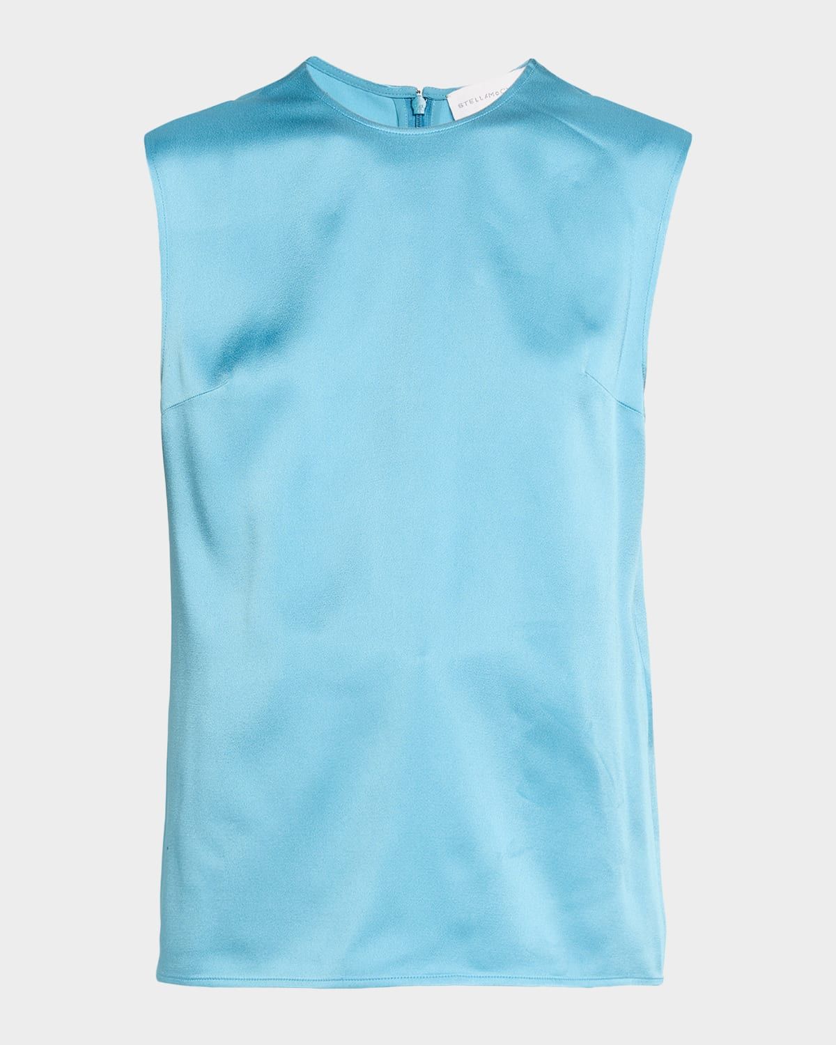 Satin Sleeveless Top