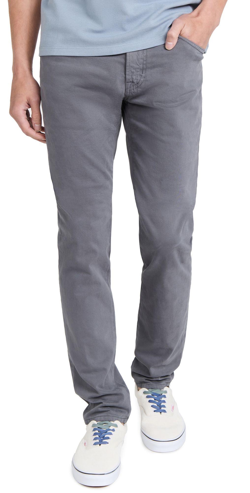 AG Tellis Slim Straight Jeans Folkstone Grey 31