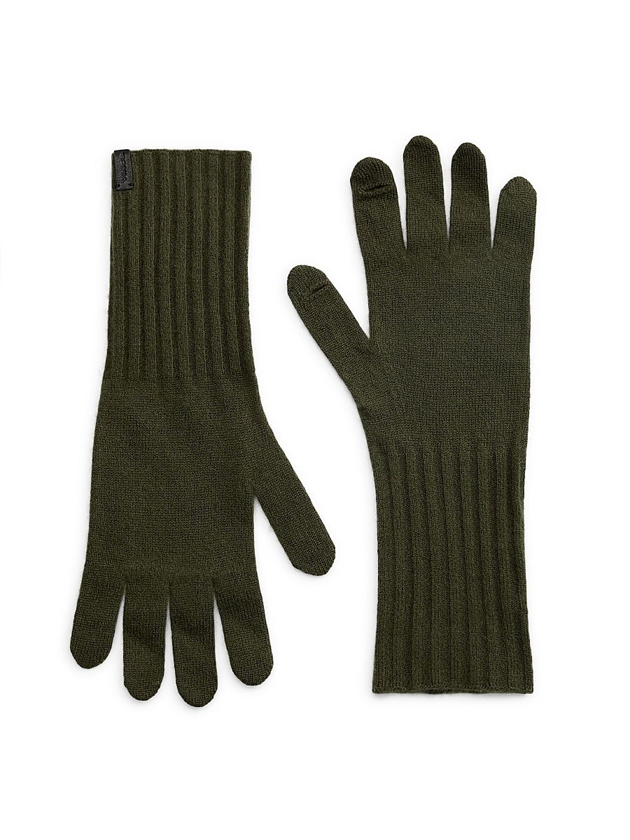 Women's Boiled Cashmere Gloves - Herba