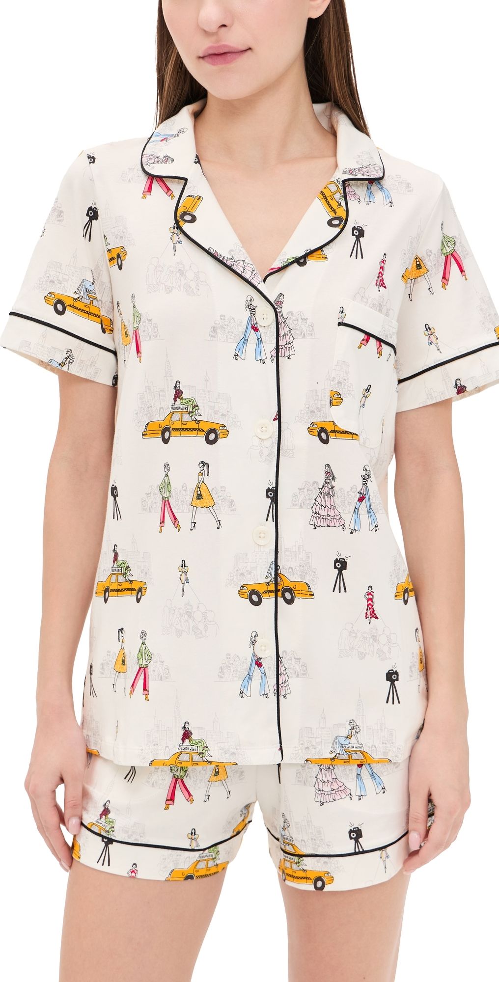 BedHead PJs Short Sleeve Short Pajama Set Fashion Week S