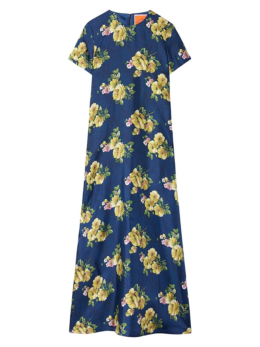 Women's Swing Dress - Riptide Midnight Blue - Size XXL