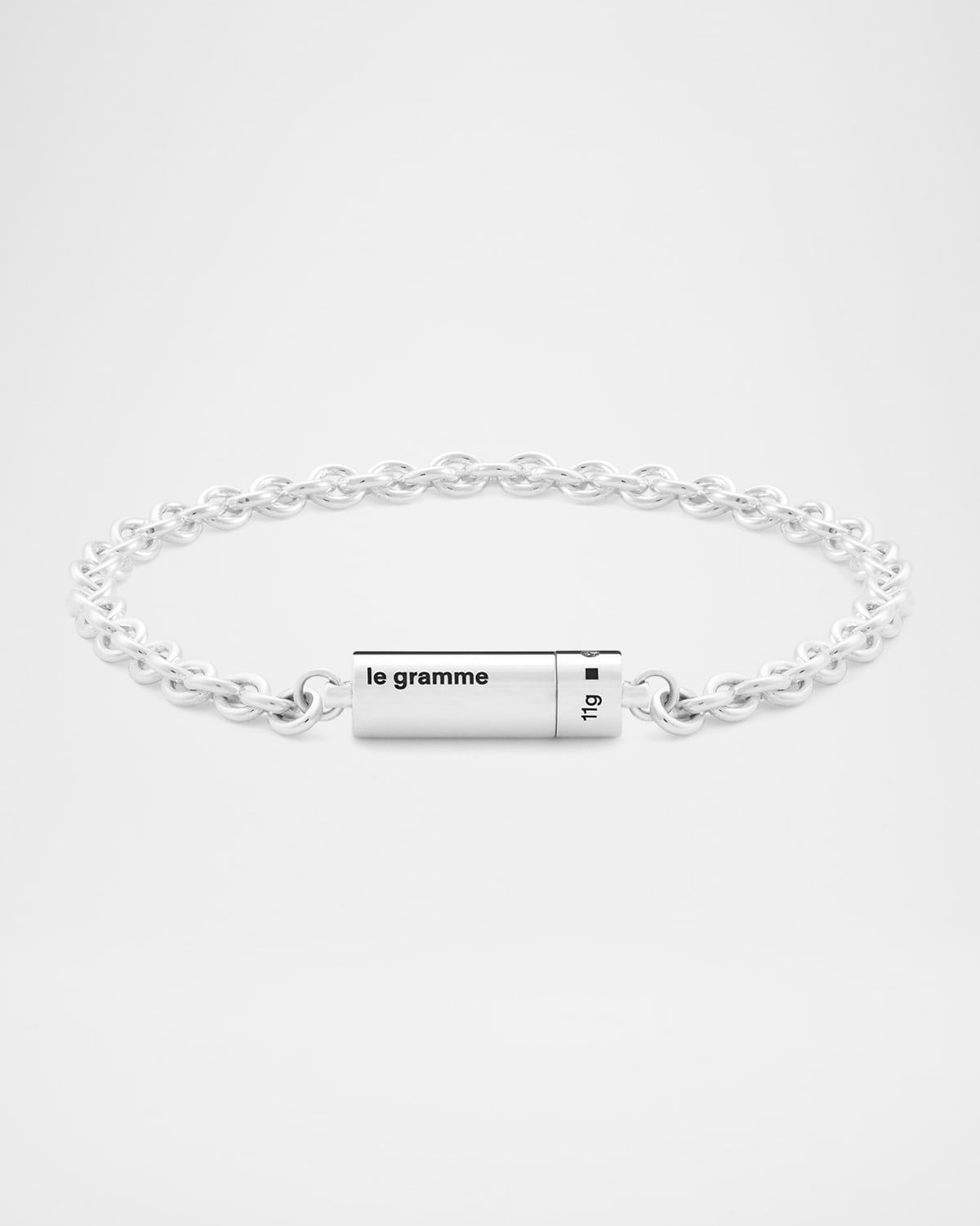 Men & apos;s Polished Cable Chain Bracelet