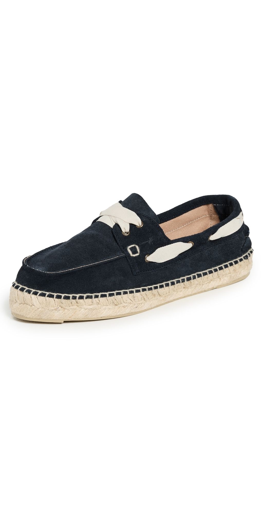 Manebi Boat Shoe Espadrilles Patriot Blue 39