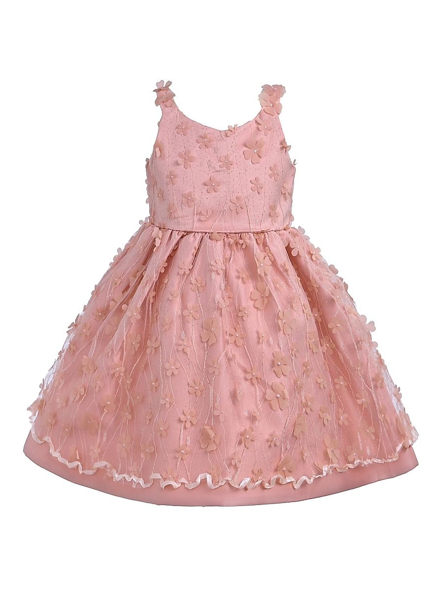 Little Girl's & Girl's Ravine Dress - Peach Pink - Size 11