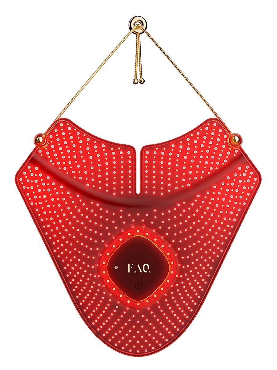 FAQ 211 Silicone LED + Near-Infrared Neck & Décolleté Mask