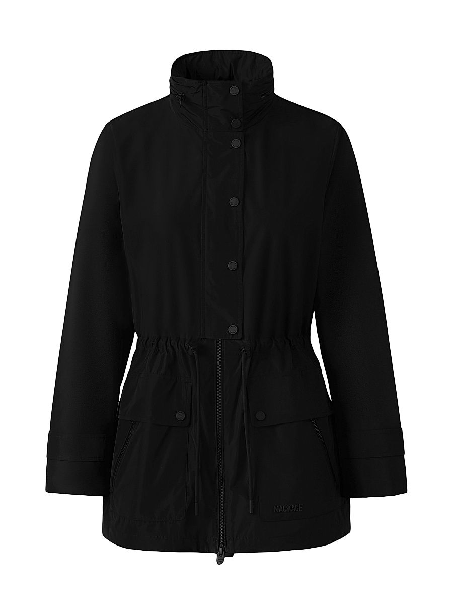 Women's Keryn Medium-Length Jacket - Black - Size Large