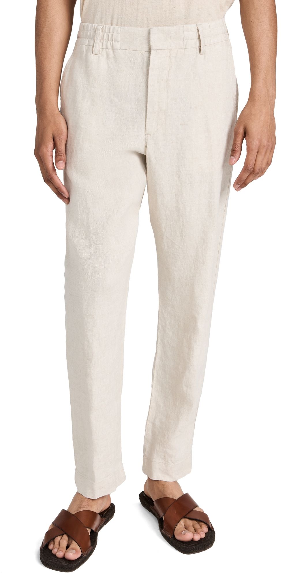 NN07 Billie Linen Pants Oat 33X32