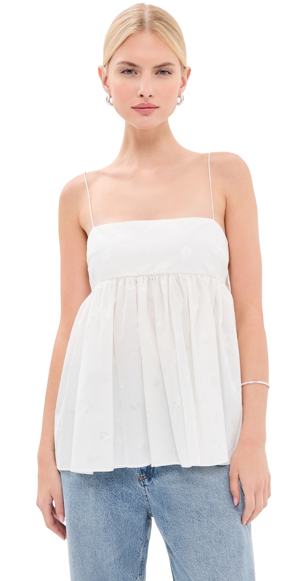 Cecilie Bahnsen Veronica Top White 8
