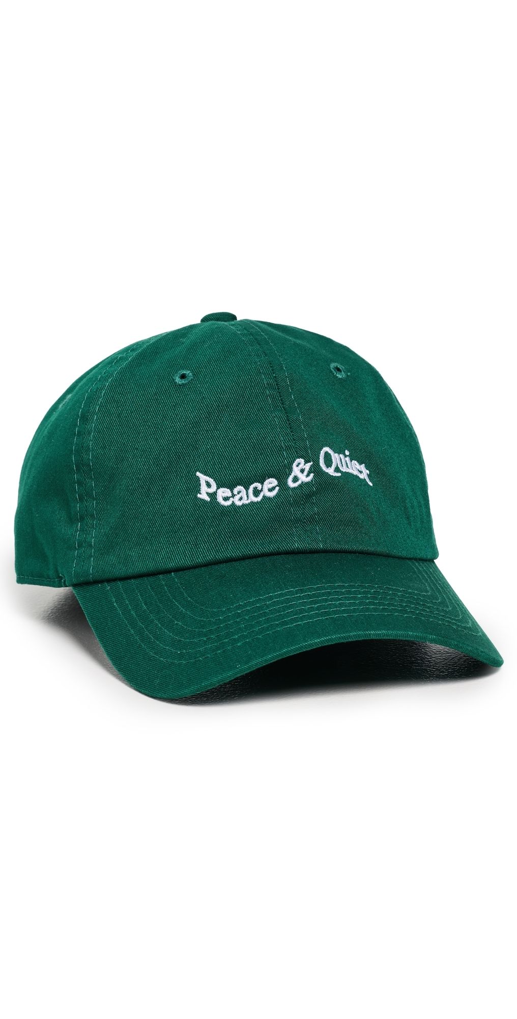 Museum of Peace and Quiet Wordmark Tye Dye Dad Hat Forest One Size