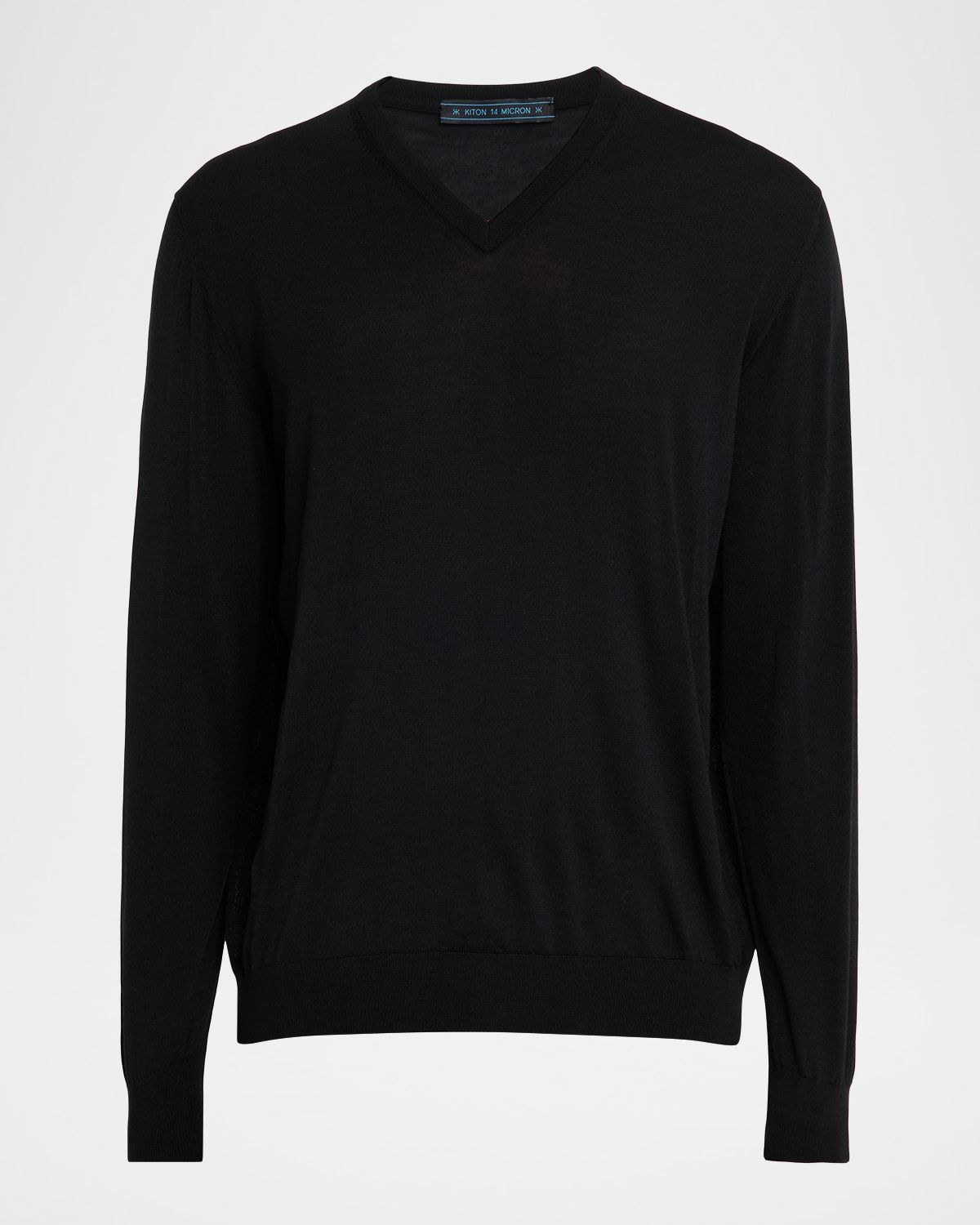 Men & apos;s Wool Knit V-Neck Sweater