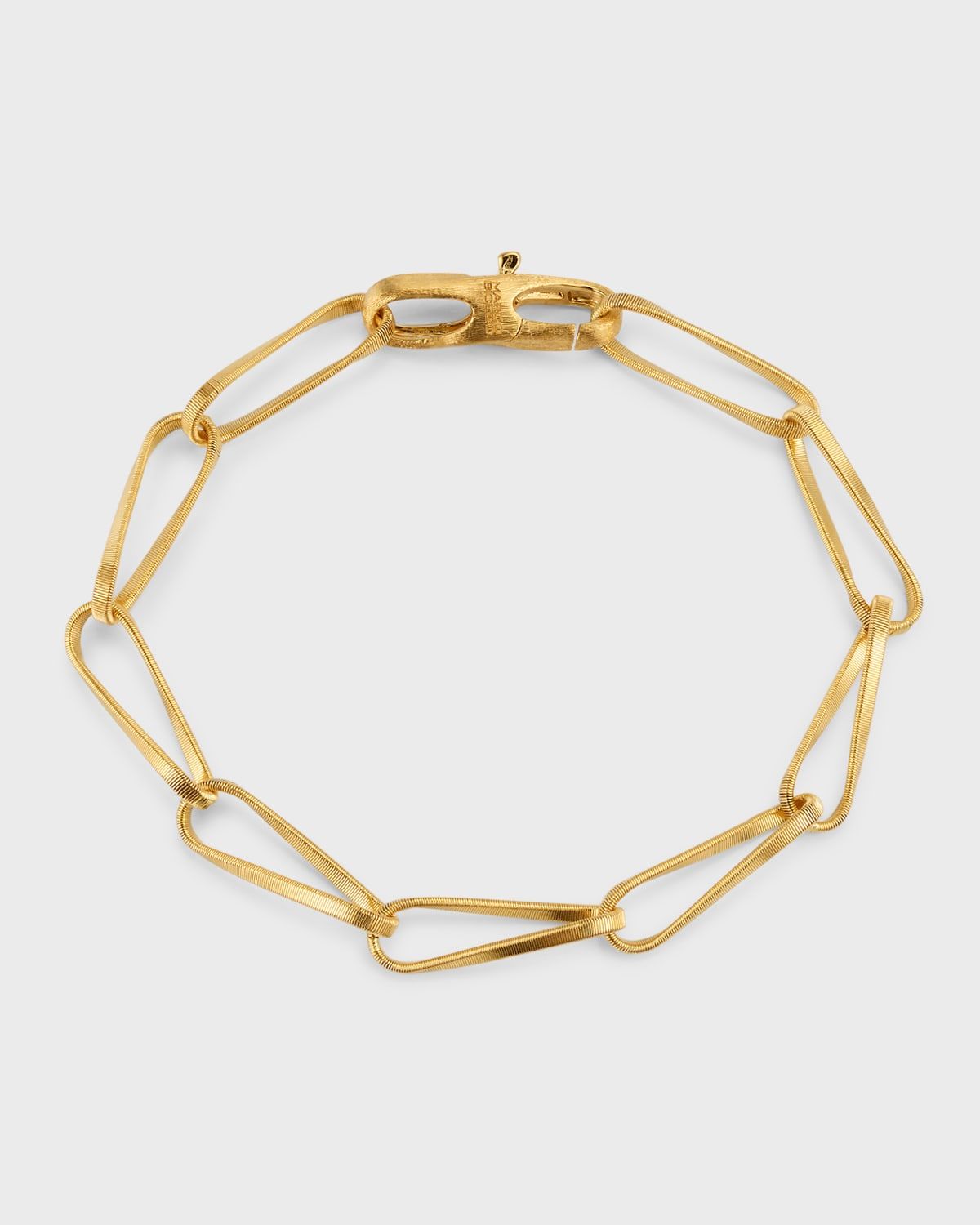 18K Marrakech Onde Yellow Gold Single Link Bracelet
