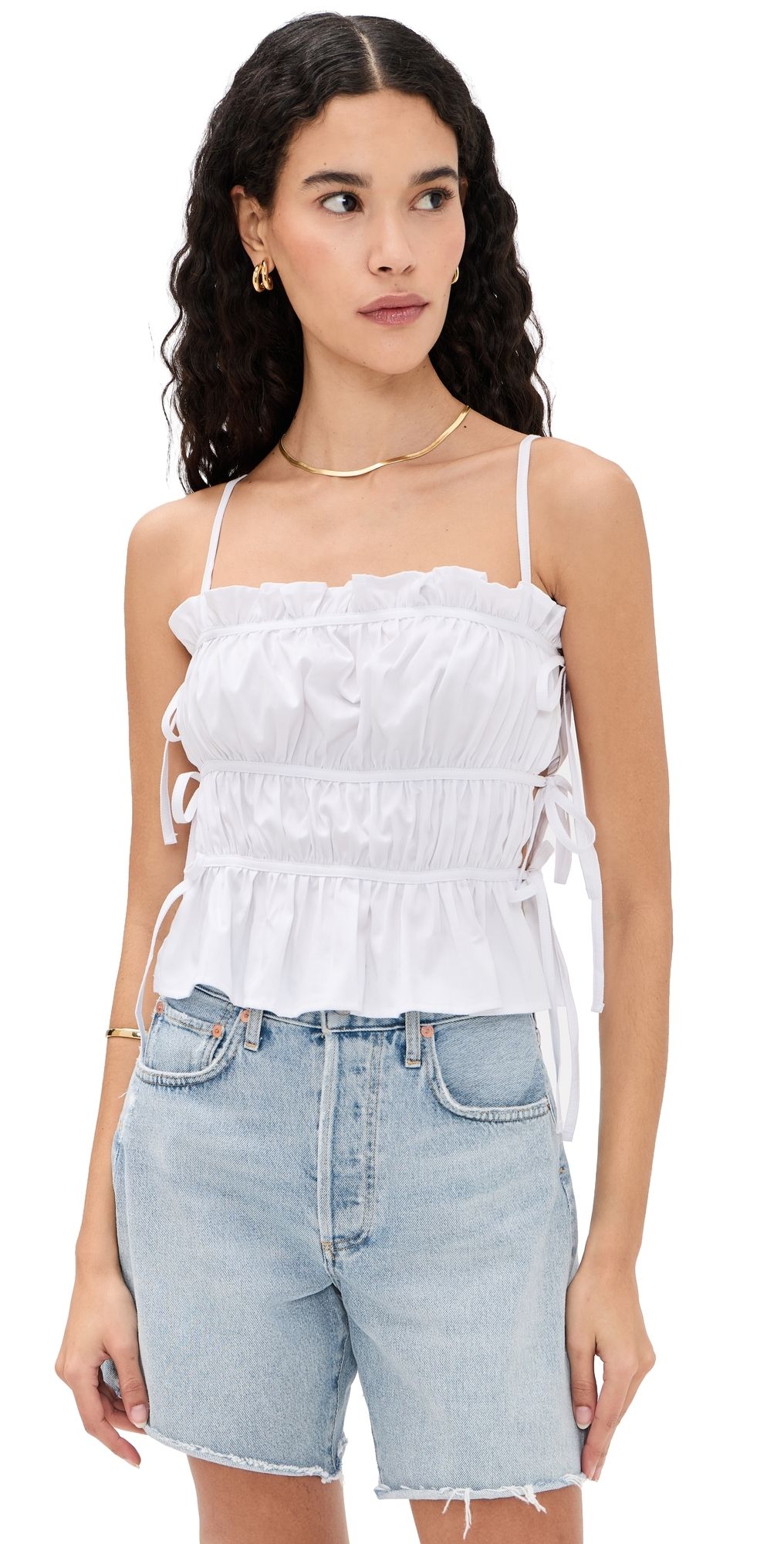 Prime of Lime Emma Top White S