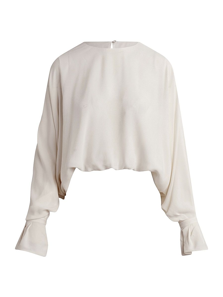 Women's Making Me Blush Top - Ivory - Size Medium