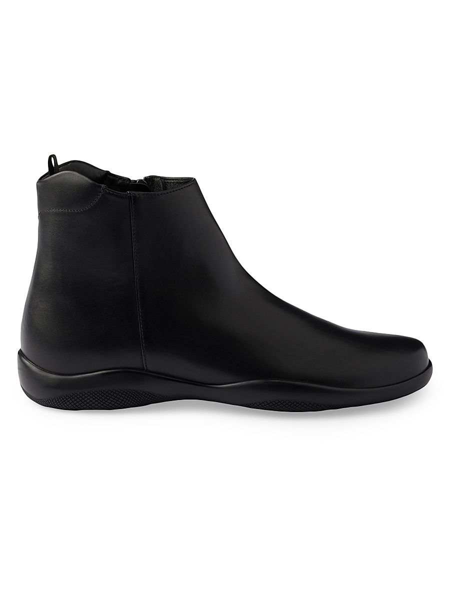 Men's Toblach Leather Ankle Boots - Black - Size 11