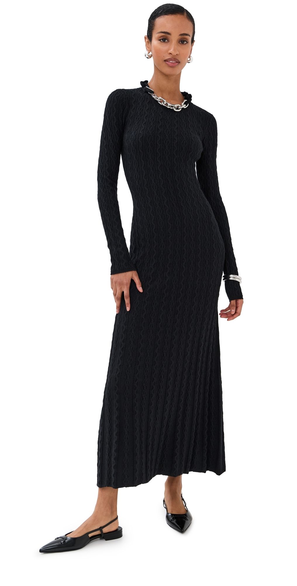 rabanne Robe Black M
