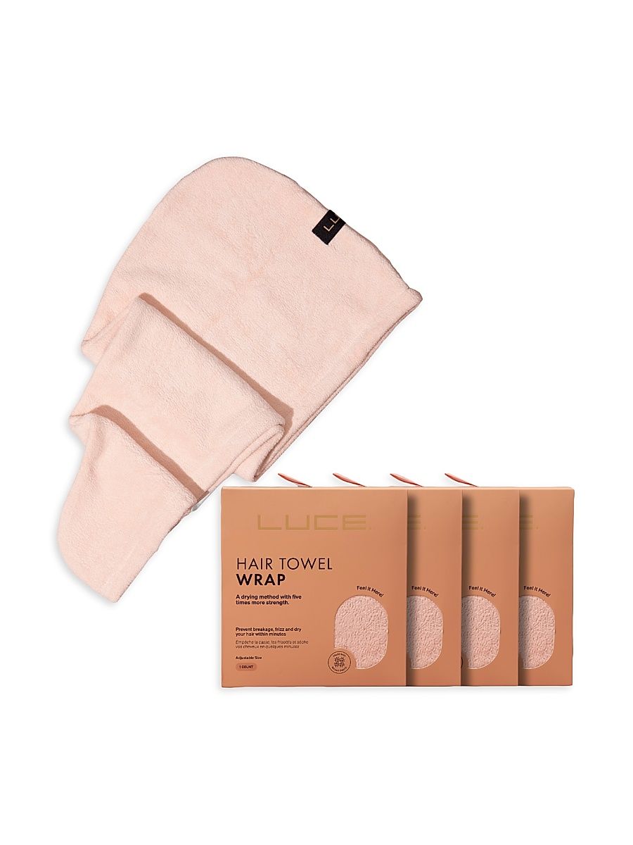 Women's Adjustable Hair Towel Wrap - Eco-Friendly - Black