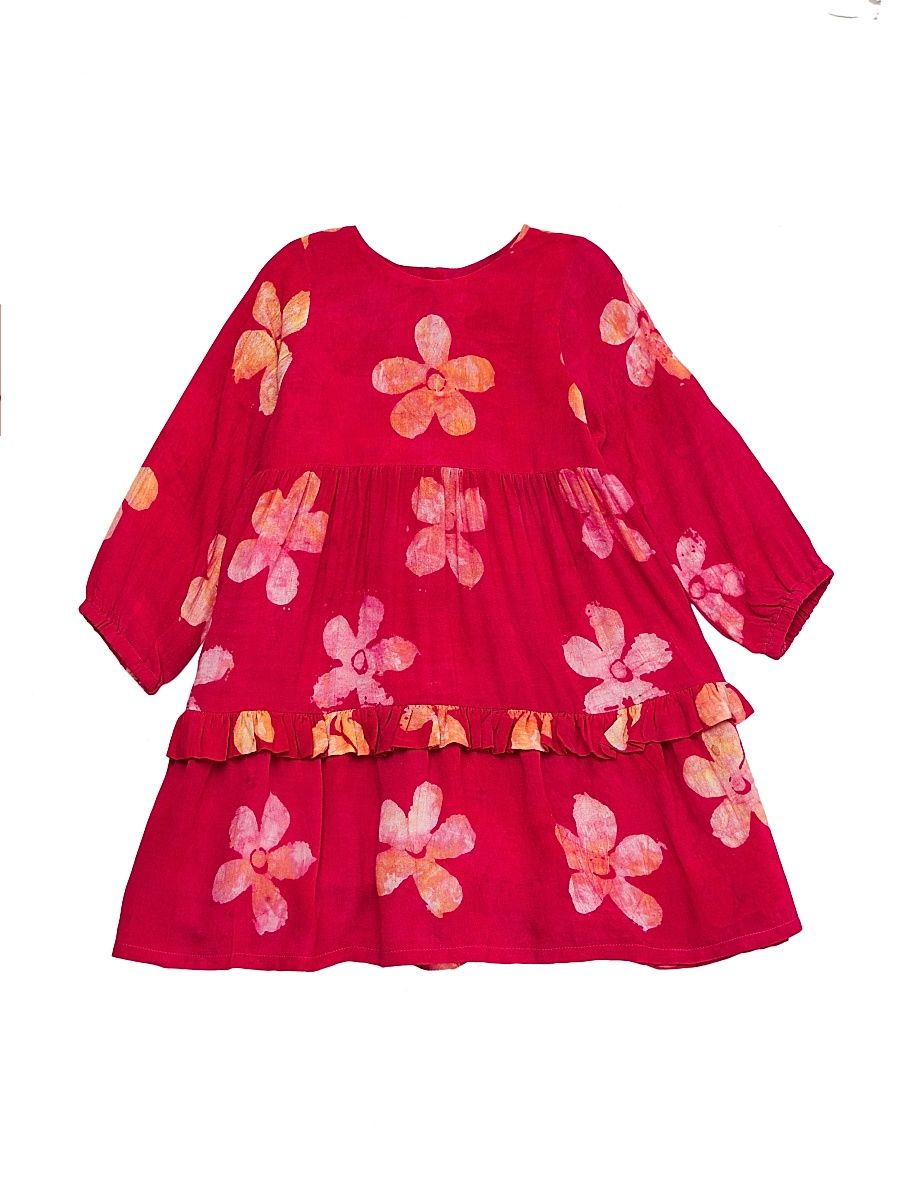 Baby Girl's, Little Girl's & Girl's Ayo Floral Print Dress - Pink - Size 3
