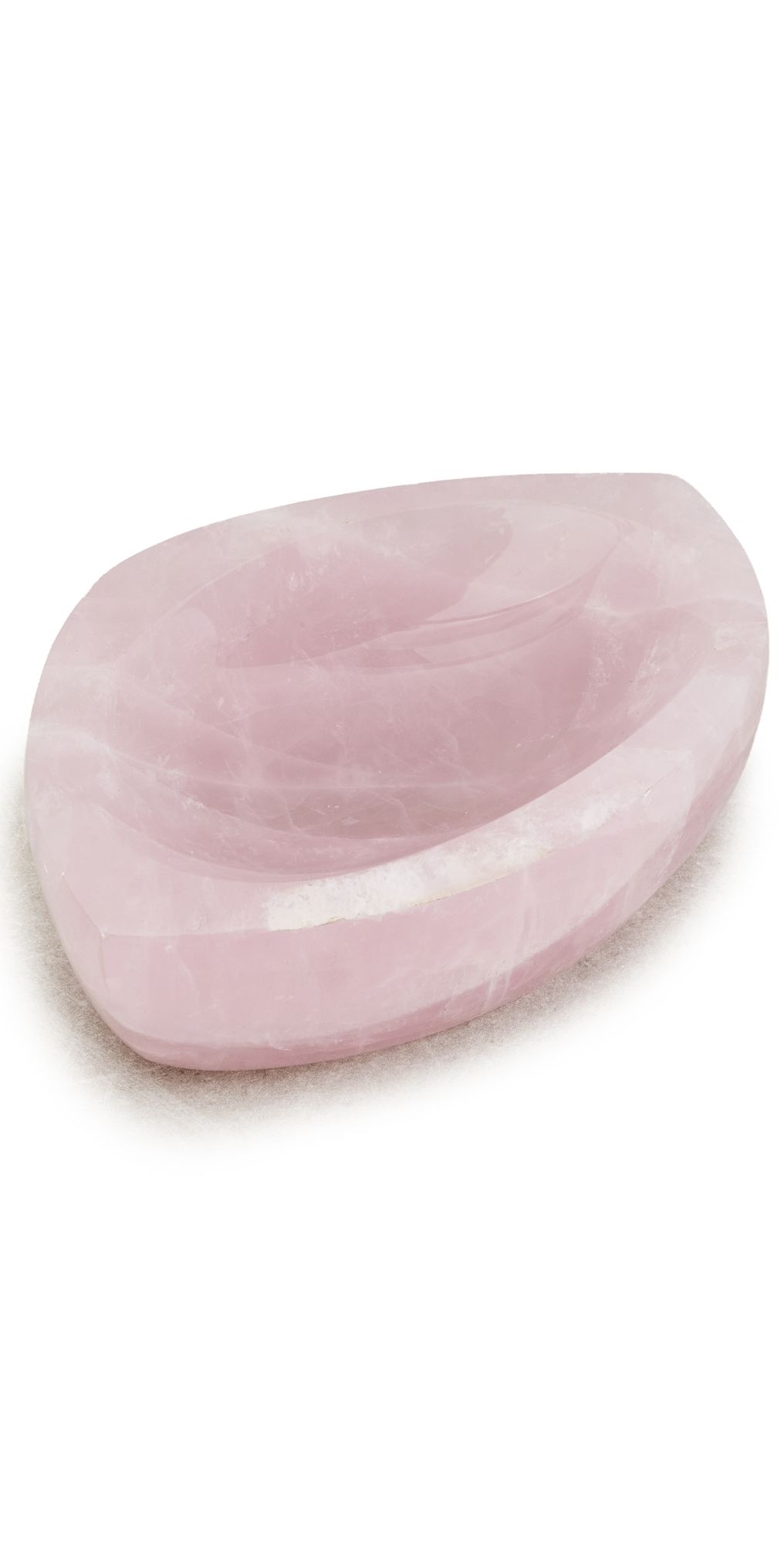JIA JIA Rose Quartz Trinket Dish Rose Quartz One Size