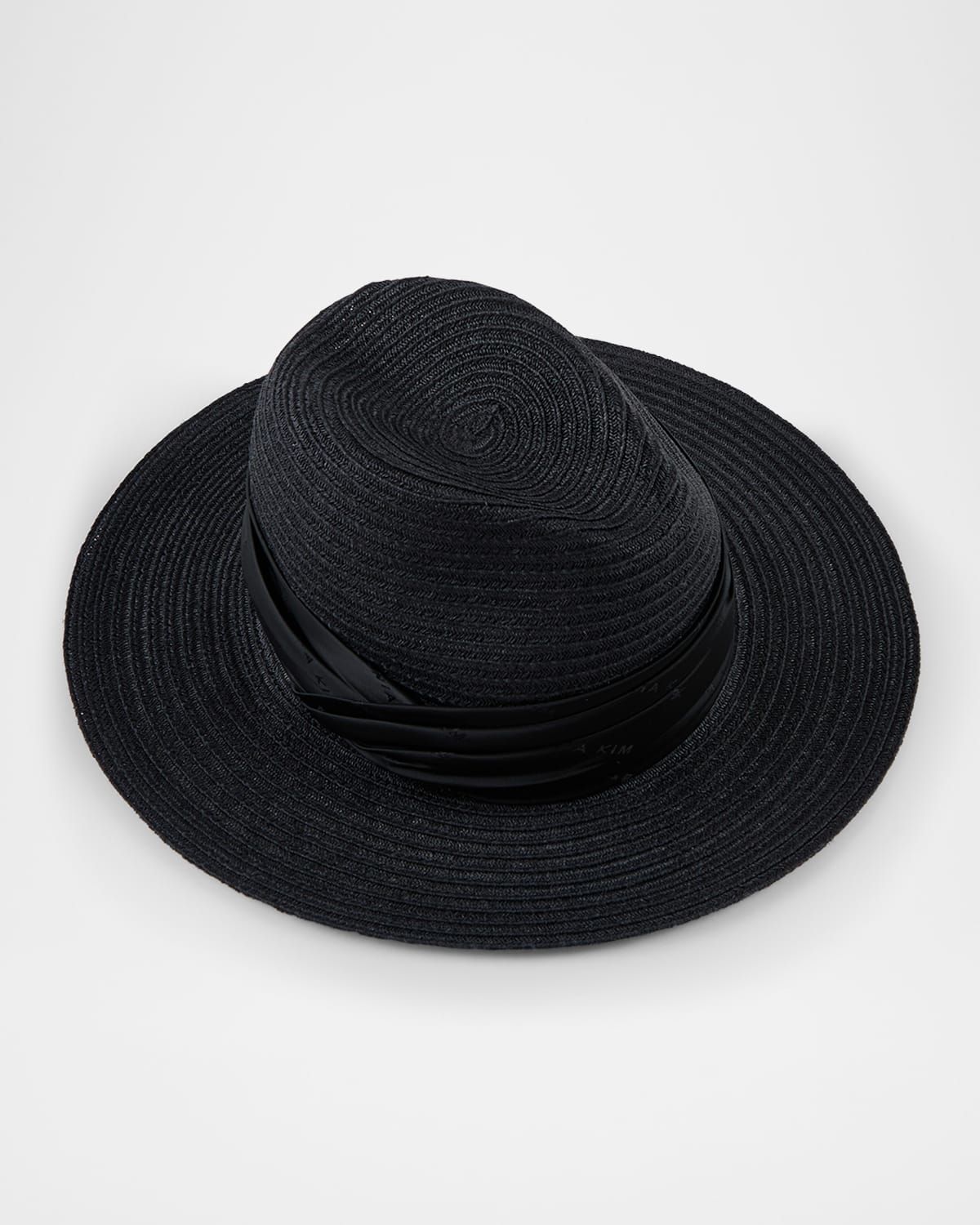 Courtney Hemp Straw Fedora Hat