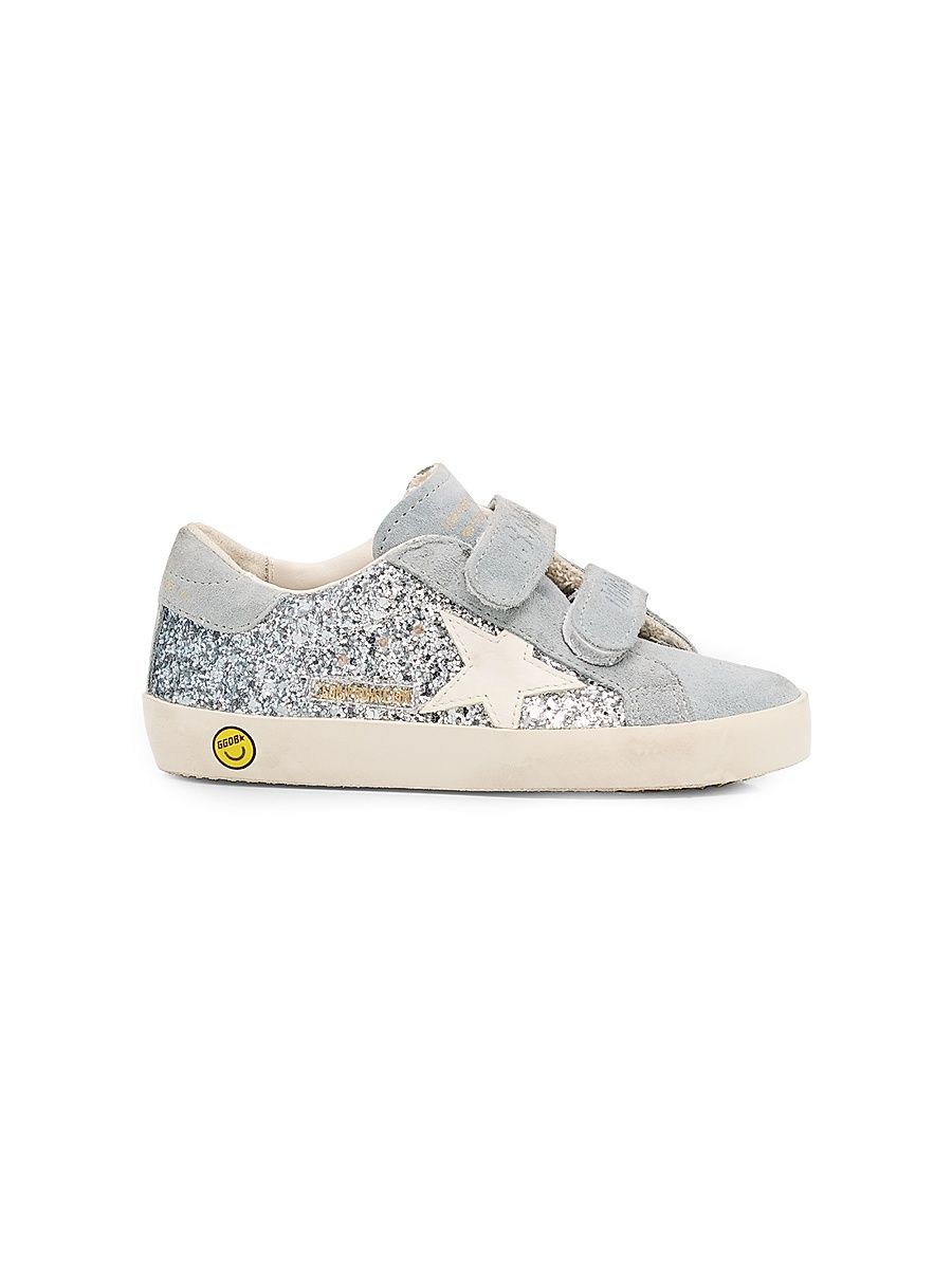 Baby Girl's & Little Girl's Old School Glitter Low-Top Sneakers - Size 7.5 (Baby)