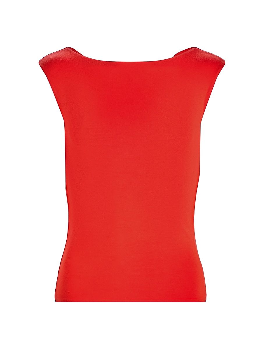 Women's Luca Reversible Jersey Tank - Bright Red - Size XL