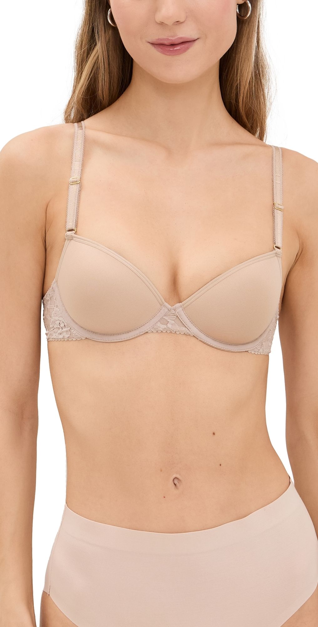 Hanky Panky Signature Lace Demi Bra Chai 34C