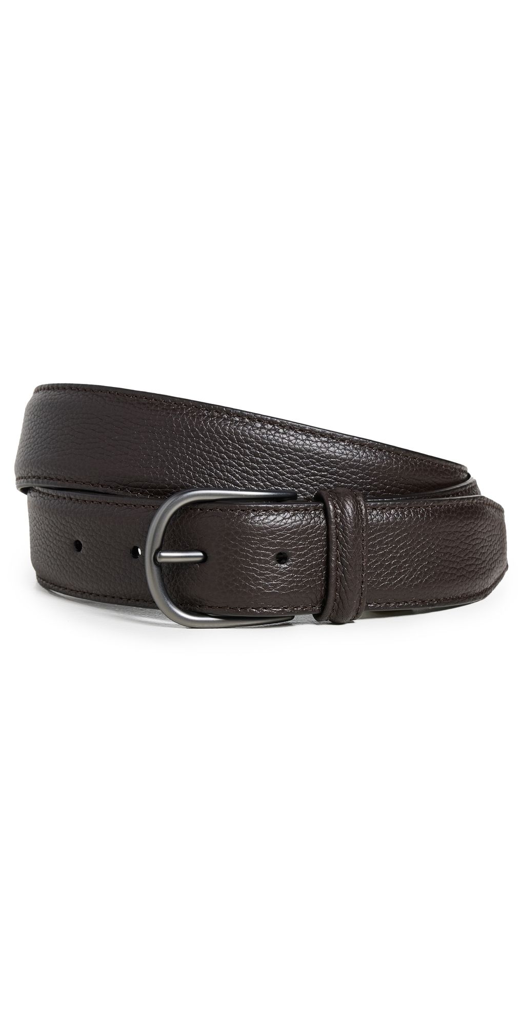 Anderson's Textured Leather Belt Brown M1 42