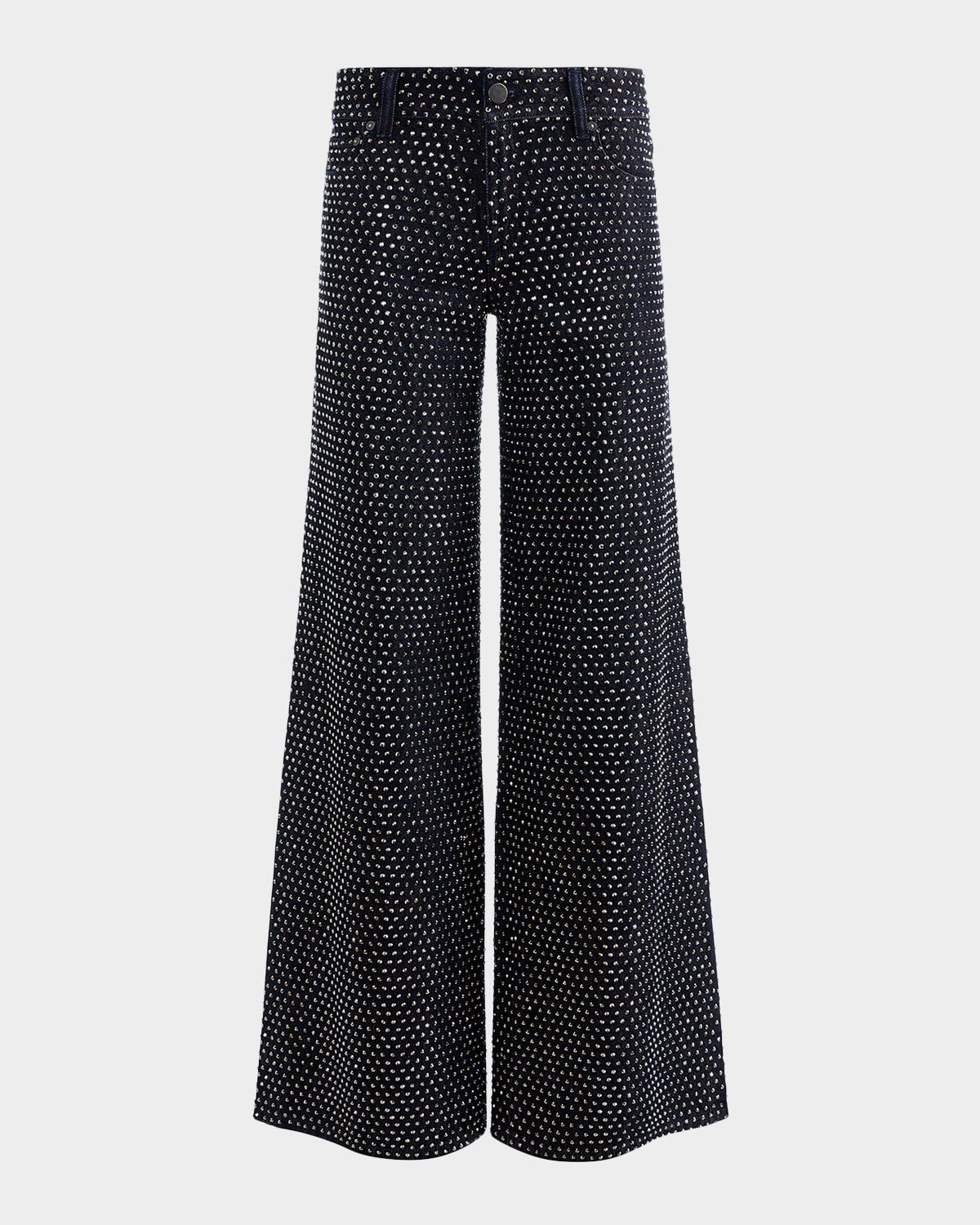 Amazing Low-Rise Embellished Jeans