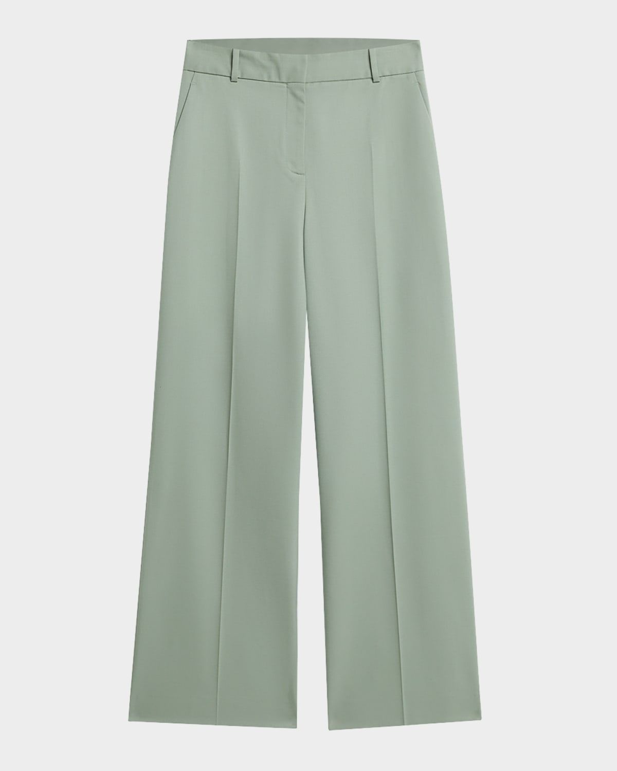 Soho Wide-Leg Seasonless Wool Trousers