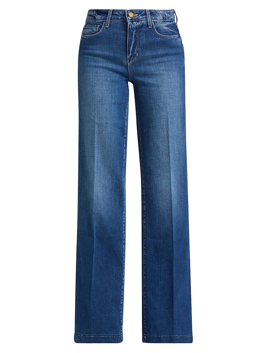 Women's Clayton High-Rise Wide Jeans - Kaplan - Size 31