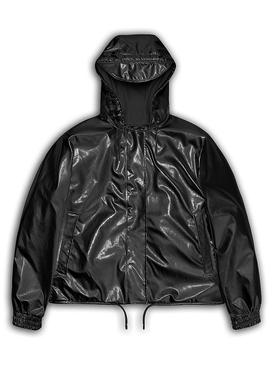 Women's Lohja Crop Bomber Jacket - Black - Size XL