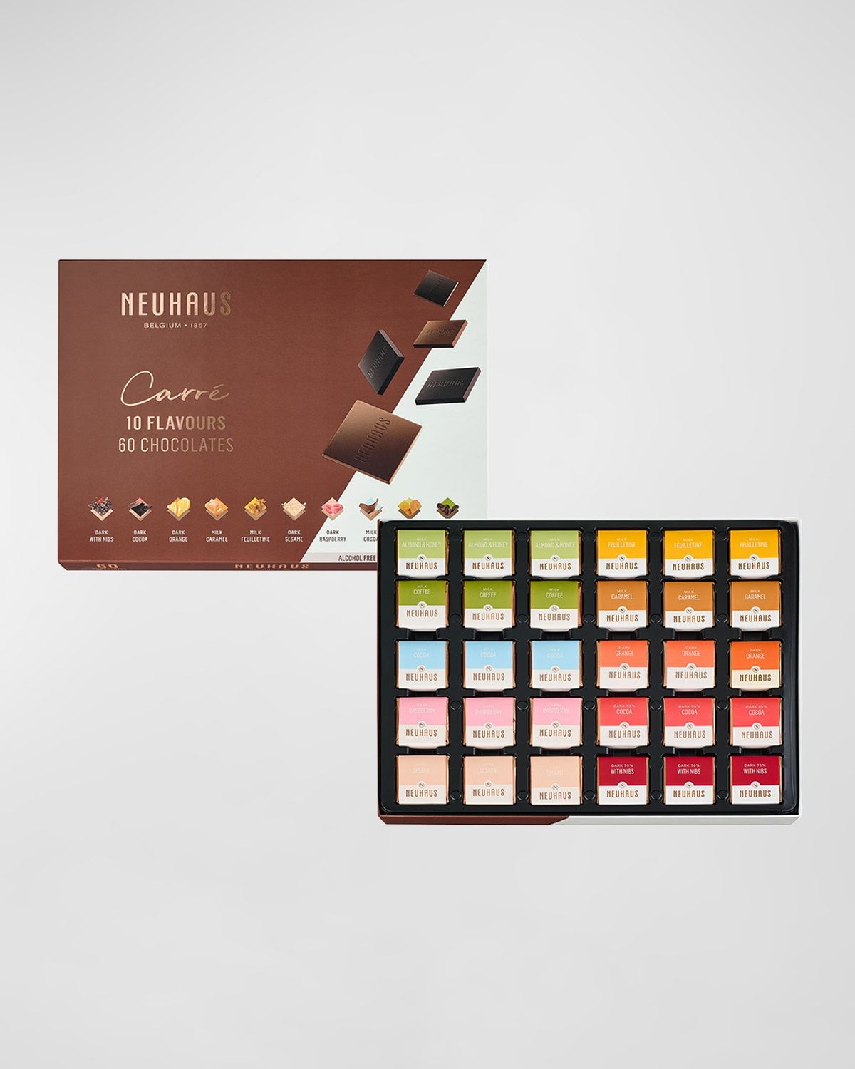 Carre 10 Flavors, 60 pc