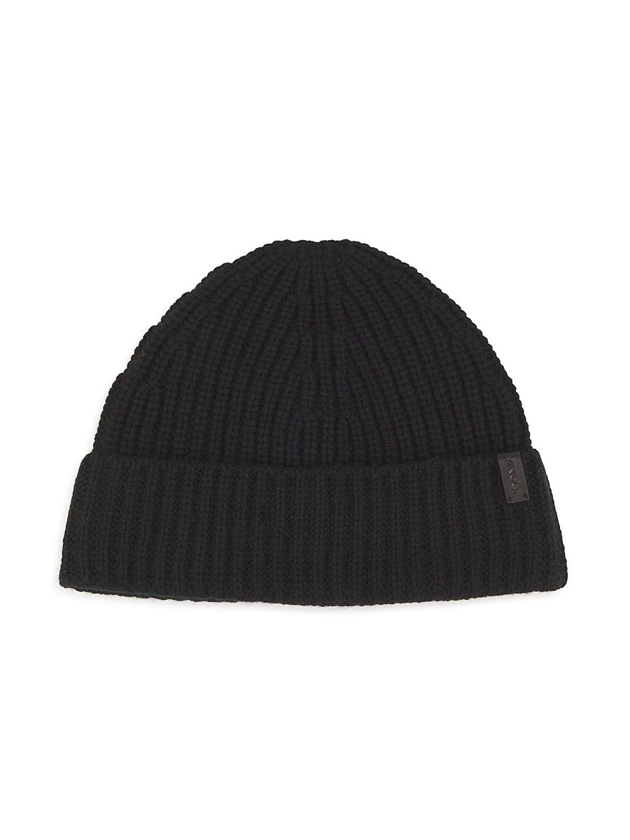 Men's Vince Shaker Stitch Knit Beanie - Navy Blue