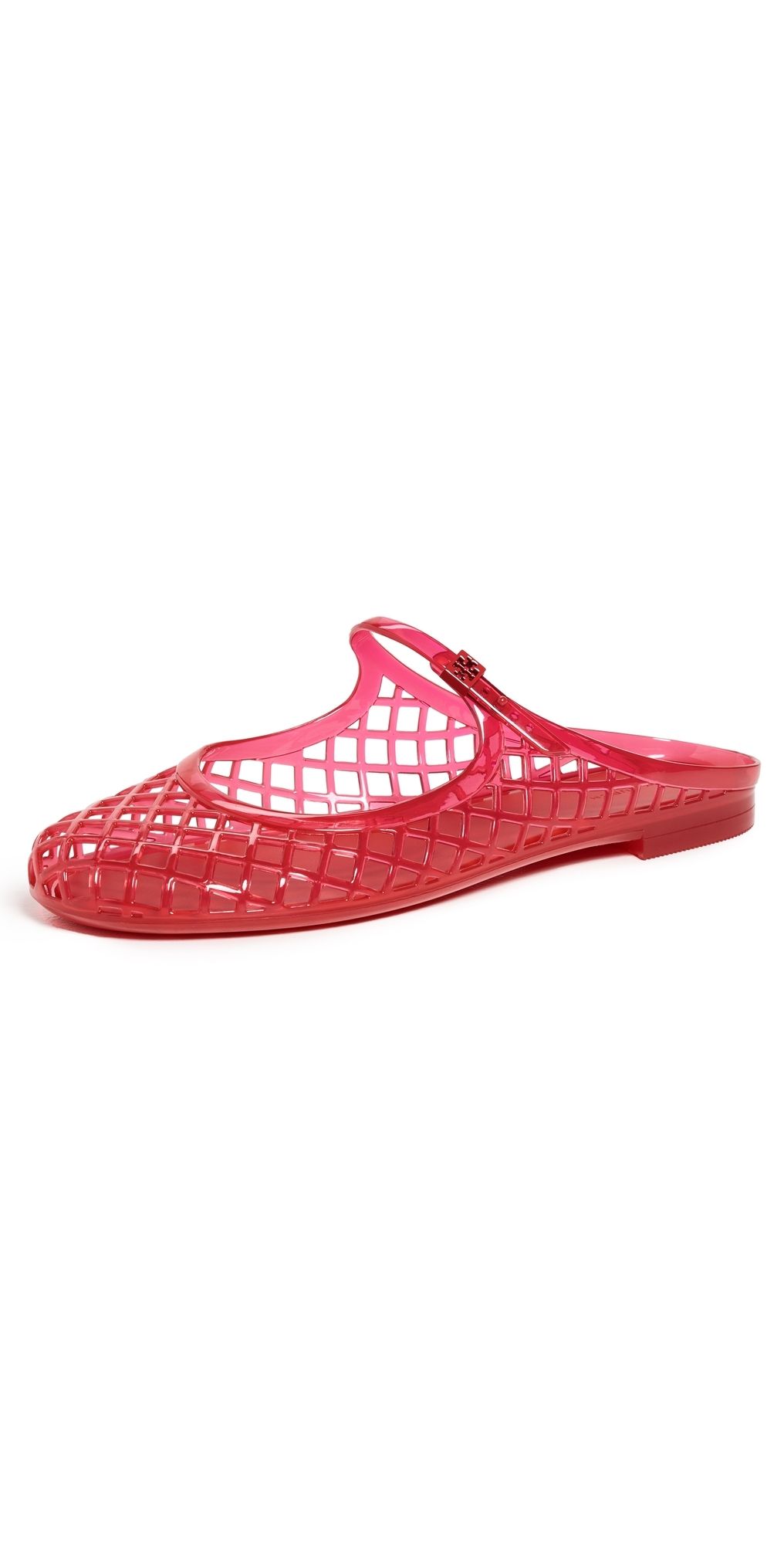 Tory Burch Mellow Mary Jane Jelly Flats Red Volcano 6