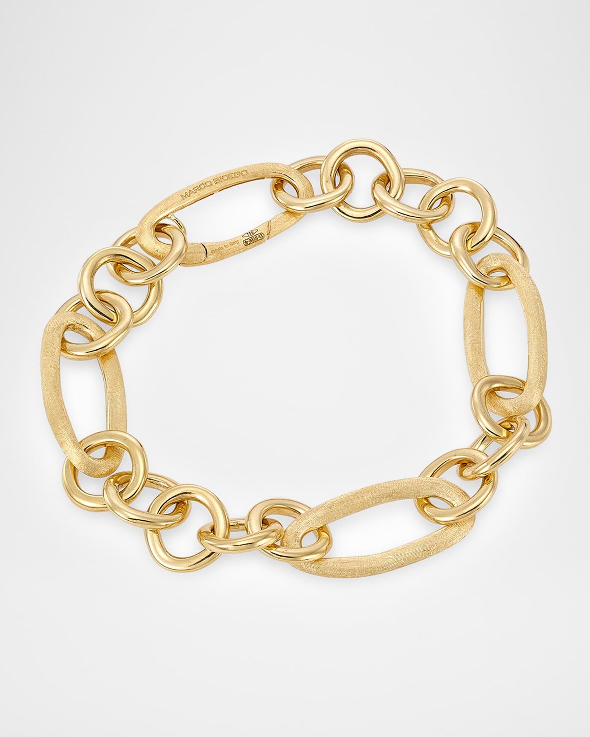 Jaipur 18K Gold Mixed Link Bracelet