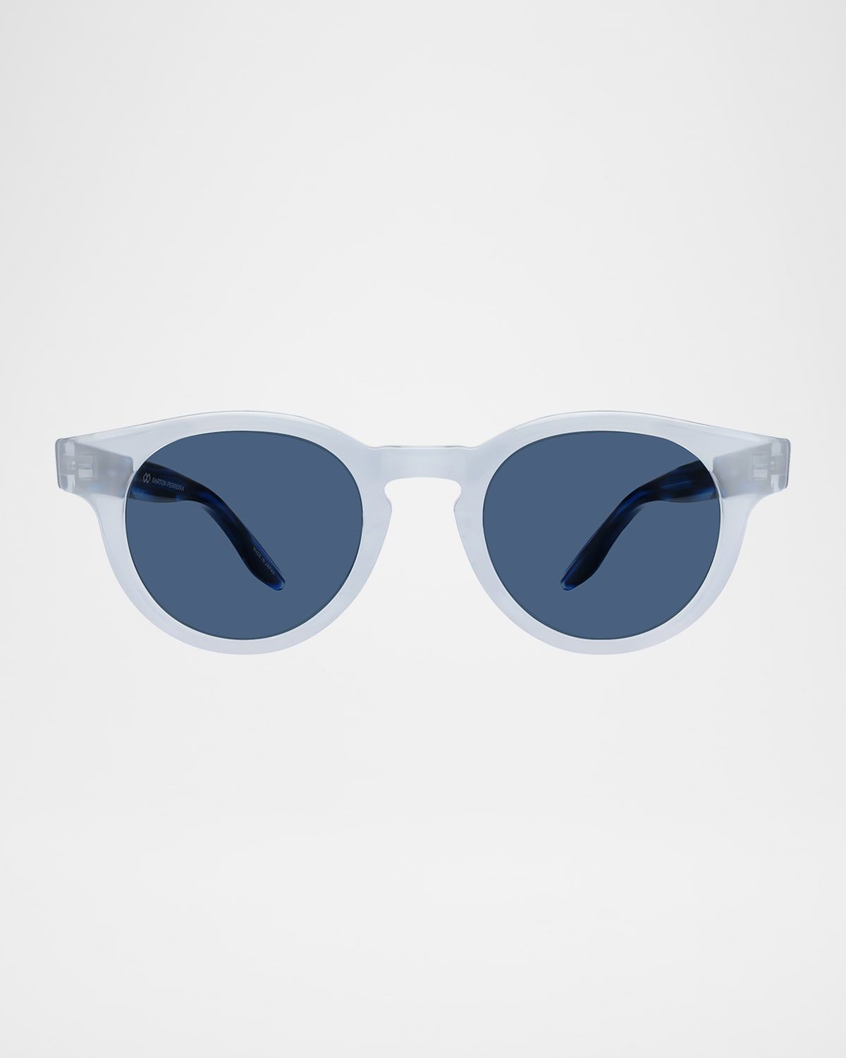 Men & apos;s Oxford Acetate Round Sunglasses