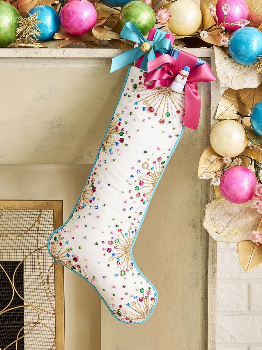 Kim Seybert Confetti Burst Stocking