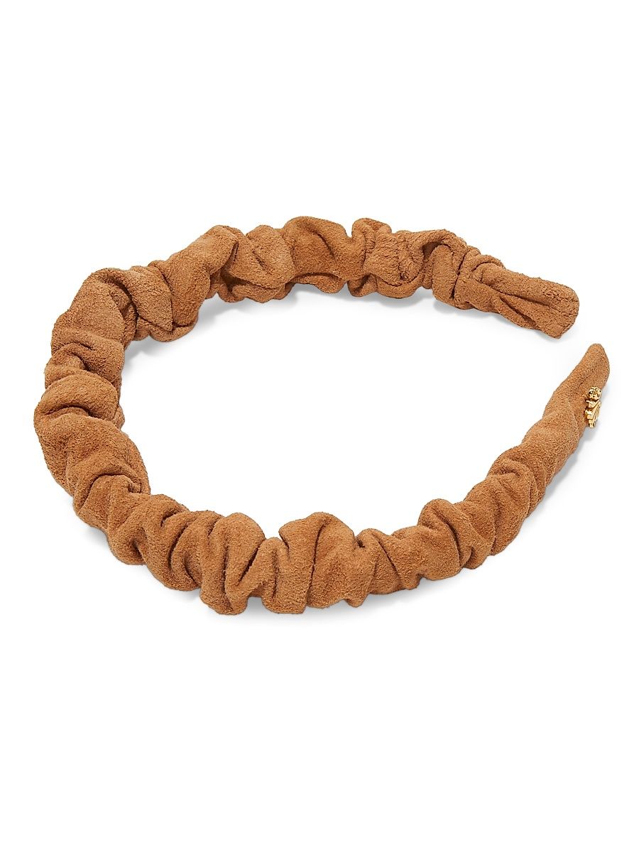 Women's Jessie Suede Headband - Buff