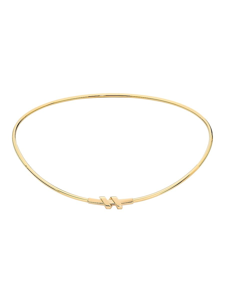 Women's Helix Torque Necklace 18K Yellow Gold - Yellow Gold