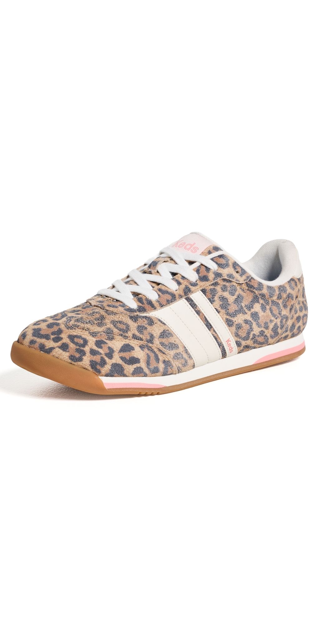 Keds Revival Leopard Sneakers Tan/Brown 5